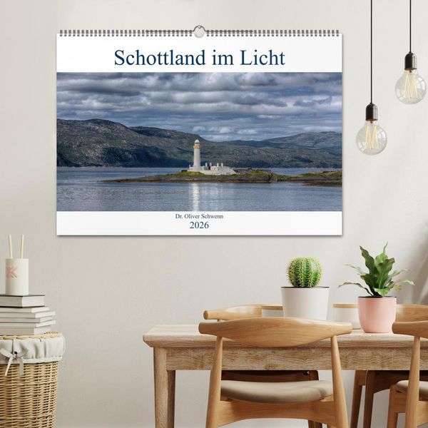 Produktbild: Schottland im Licht (Wandkalender 2026 DIN A2 quer), CALVENDO Monatskalender
