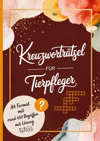 Produktbild: Kreuzwortr&auml;tsel f&uuml;r Tierpfleger