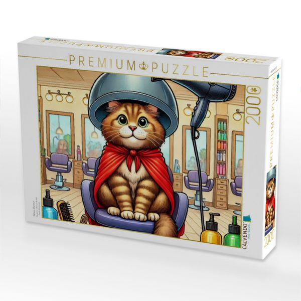 Produktbild: CALVENDO Puzzle Katzen-Glamour | 2000 Teile Lege-Gr&ouml;&szlig;e 90x67cm Foto-Puzzle f&uuml;r gl&uuml;ckliche Stunden