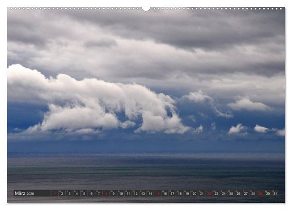 Produktbild: Sonne, Meer und Wolken (Wandkalender 2026 DIN A2 quer), CALVENDO Monatskalender