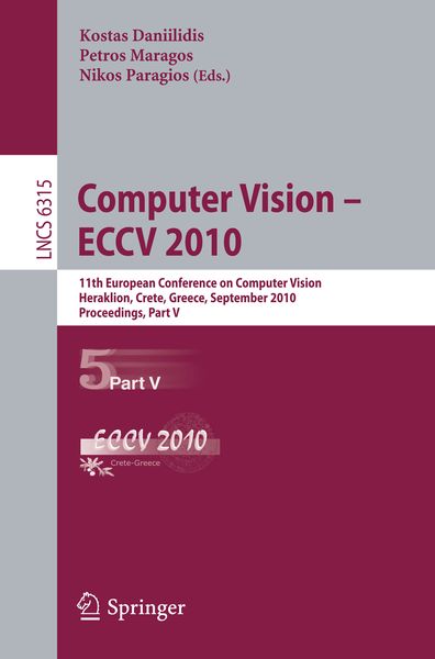 Produktbild: Computer Vision -- ECCV 2010
