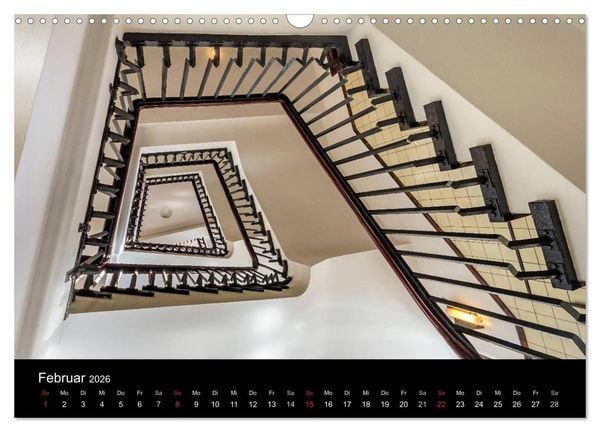 Produktbild: Faszination Treppen (Wandkalender 2026 DIN A3 quer), CALVENDO Monatskalender