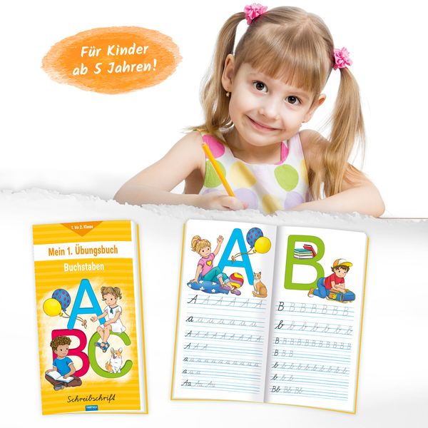Produktbild: Tr&ouml;tsch Mein erstes &Uuml;bungsbuch Buchstaben Schreibschrift