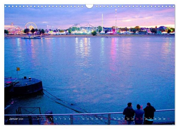Produktbild: Rheinkirmes in D&uuml;sseldorf (Wandkalender 2026 DIN A3 quer), CALVENDO Monatskalender