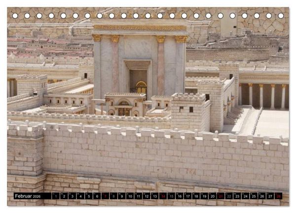 Produktbild: Jerusalem - die Goldene Stadt (Tischkalender 2026 DIN A5 quer), CALVENDO Monatskalender