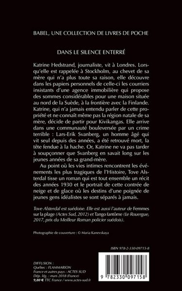 Produktbild: Dans le silence enterre