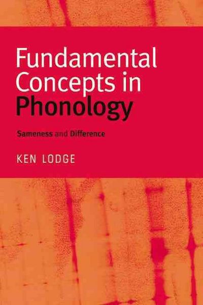 Produktbild: Fundamental Concepts in Phonology: Sameness and Difference