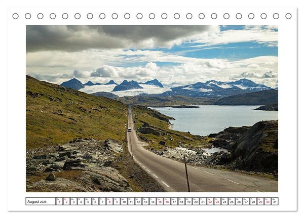 Produktbild: S&uuml;d - Norwegen (Tischkalender 2026 DIN A5 quer), CALVENDO Monatskalender