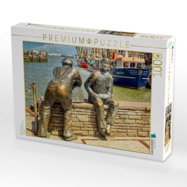 Produktbild: CALVENDO Puzzle Neuharlingersiel | 1000 Teile Lege-Gr&ouml;&szlig;e 64x48cm Foto-Puzzle f&uuml;r gl&uuml;ckliche Stunden