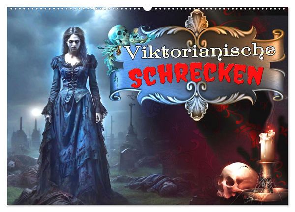 Produktbild: Viktorianische Schrecken (Wandkalender 2026 DIN A2 quer), CALVENDO Monatskalender