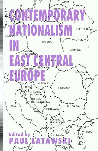 Produktbild: Contemporary Nationalism in East Central Europe