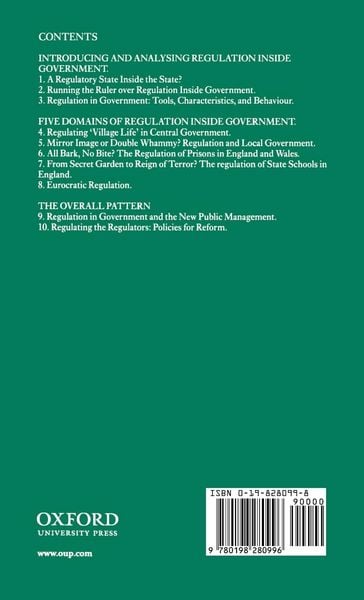 Produktbild: Regulation Inside Government