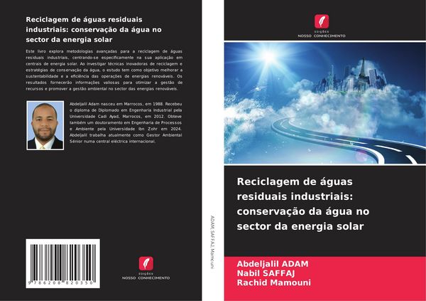 Produktbild: Reciclagem de &aacute;guas residuais industriais: conserva&ccedil;&atilde;o da &aacute;gua no sector da energia solar