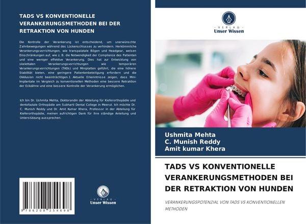 Produktbild: Tads Vs Konventionelle Verankerungsmethoden bei der Retraktion von Hunden