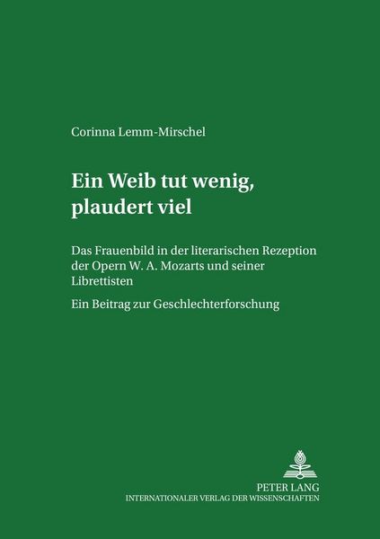 Produktbild: &laquo;Ein Weib tut wenig, plaudert viel&raquo;