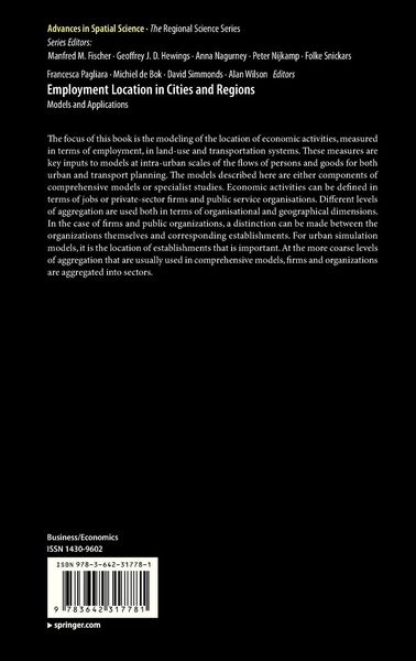 Produktbild: Employment Location in Cities and Regions