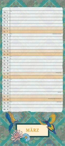 Produktbild: Frida Kahlo Notizkalender 2027