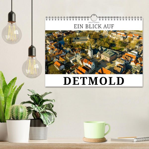 Produktbild: Ein Blick auf Detmold (Wandkalender 2026 DIN A4 quer), CALVENDO Monatskalender