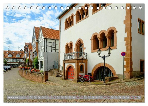 Produktbild: Ein Blick auf Gelnhausen (Tischkalender 2026 DIN A5 quer), CALVENDO Monatskalender