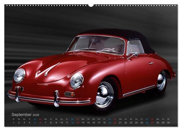 Produktbild: Zeitlose &Auml;sthetik Oldtimer-Fotografien von Wolf Kloss (hochwertiger Premium Wandkalender 2026 DIN A2 quer), Kunstdruck in Hochglanz