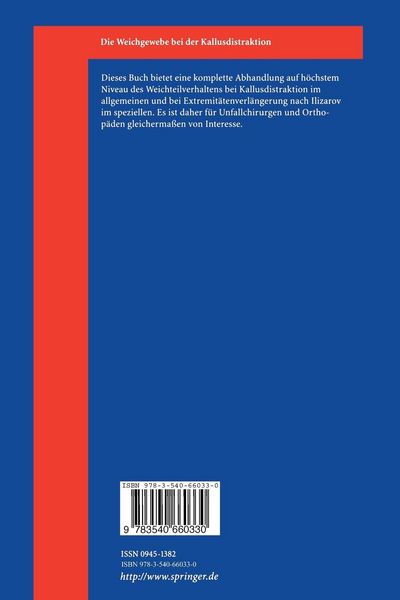 Produktbild: Die Weichgewebe bei der Kallusdistraktion