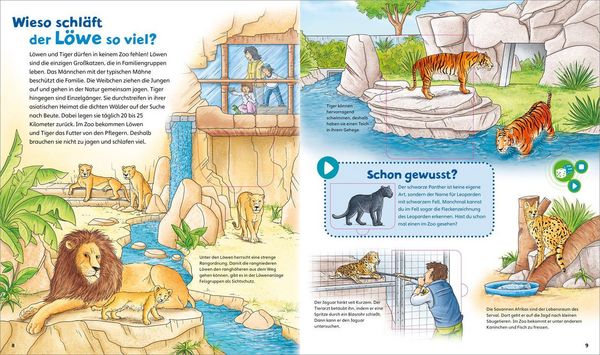 Produktbild: BOOKii&reg; WAS IST WAS Junior Wir gehen in den Zoo!