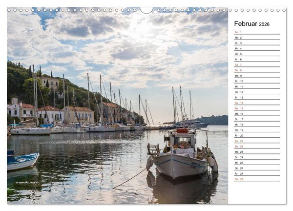 Produktbild: Griechische Inseln im Ionischen Meer (Wandkalender 2026 DIN A3 quer), CALVENDO Monatskalender