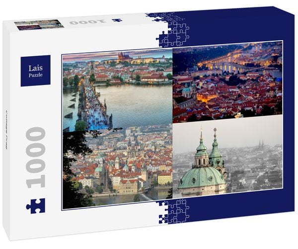Produktbild: Lais Puzzle Collage Prag 1000 Teile