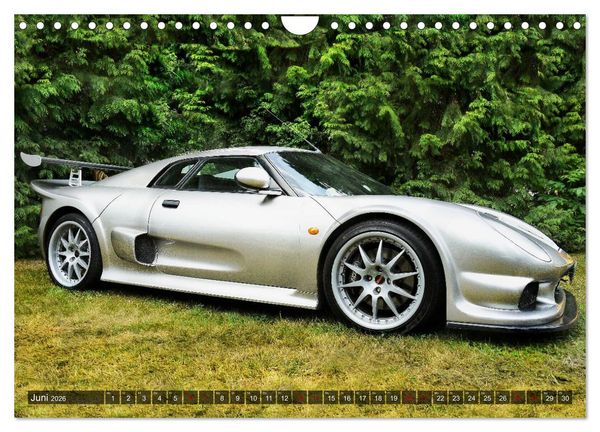 Produktbild: Muscle Cars, Geschwindigkeit und Leidenschaft (Wandkalender 2026 DIN A4 quer), CALVENDO Monatskalender