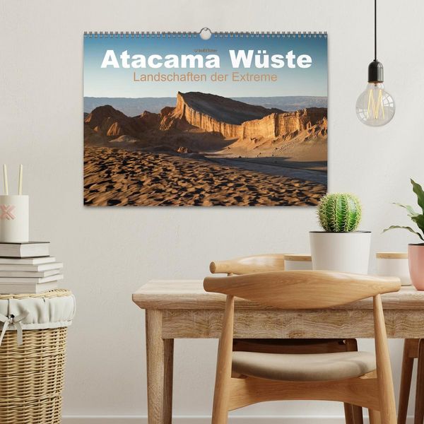 Produktbild: Atacama W&uuml;ste - Landschaften der Extreme (Wandkalender 2026 DIN A3 quer), CALVENDO Monatskalender