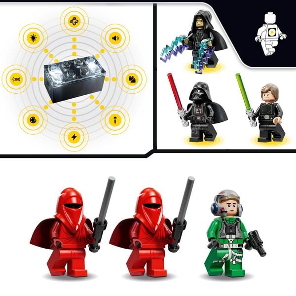 Produktbild: Star Wars 75427 SMART Play: A-Wing und das Duell im Thronsaal, Spielzeug