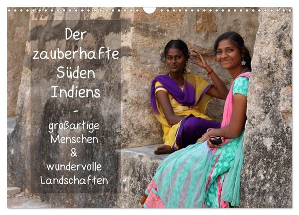 Produktbild: Der zauberhafte S&uuml;den Indiens (Wandkalender 2026 DIN A3 quer), CALVENDO Monatskalender
