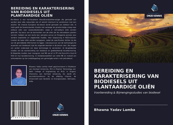 Produktbild: Bereiding En Karakterisering Van Biodiesels Uit Plantaardige Oli&euml;n
