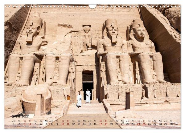 Produktbild: &Eacute;gypte, sur les rives du Nil (Calendrier mural 2027 DIN A3 vertical), CALVENDO calendrier mensuel