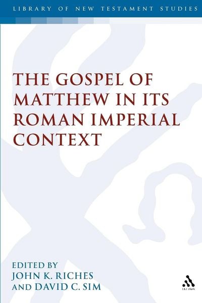 Produktbild: The Gospel of Matthew in Its Roman Imperial Context