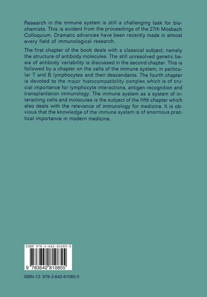 Produktbild: The Immune System