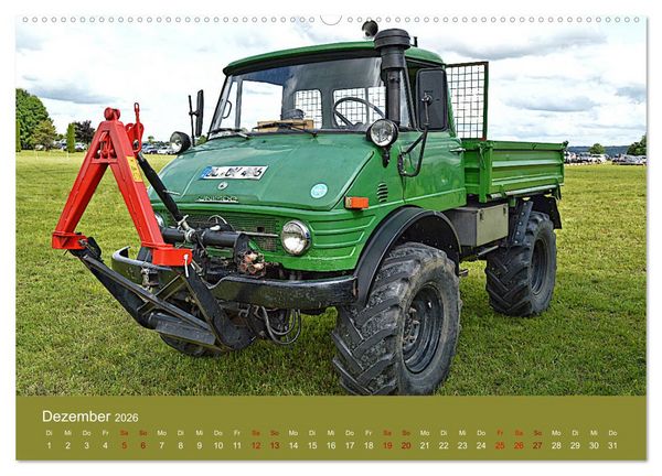 Produktbild: Ein Mythos mit Stern - das Universalmotorger&auml;t (hochwertiger Premium Wandkalender 2026 DIN A2 quer), Kunstdruck in Hochglanz
