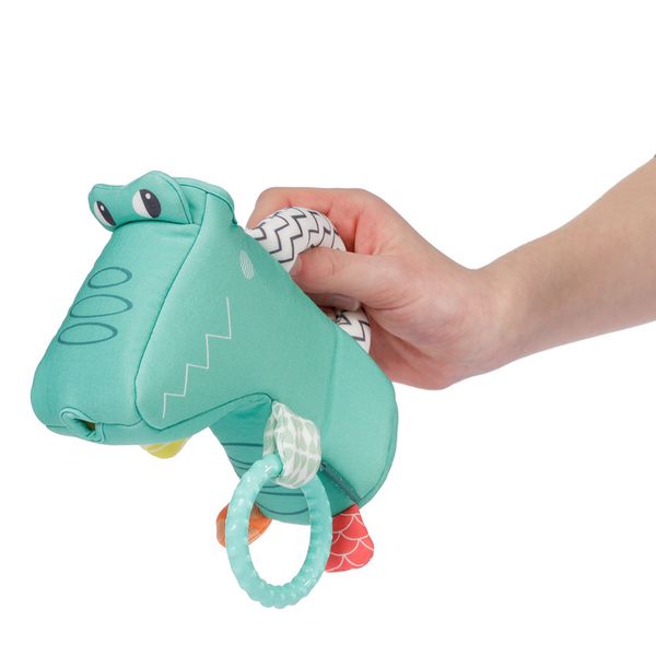 Produktbild: Gie&szlig; Krokodil Plansch und Play ab 0 Monaten mehrfarbig 17x8,3x23cm