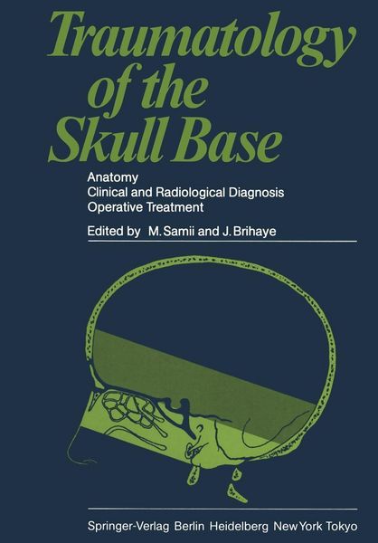 Produktbild: Traumatology of the Skull Base