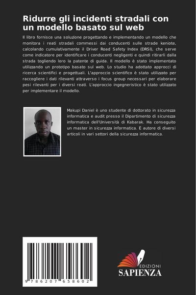 Produktbild: Ridurre gli incidenti stradali con un modello basato sul web
