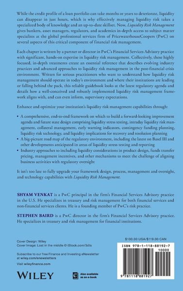 Produktbild: Liquidity Risk Management