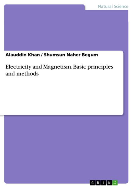 Produktbild: Electricity and Magnetism. Basic principles and methods