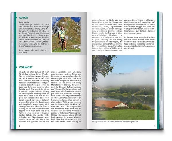 Produktbild: KOMPASS Wanderf&uuml;hrer Schweizer Jura, 55 Touren