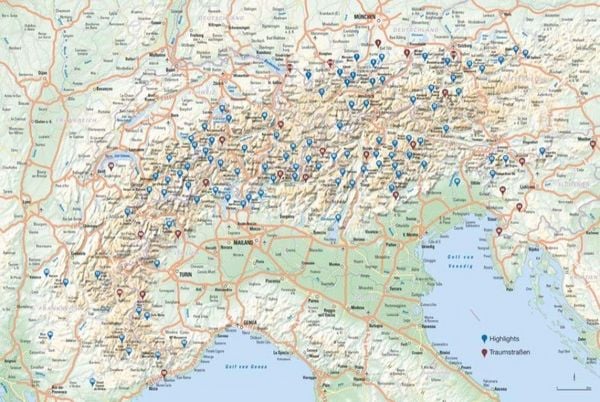 Produktbild: Das Reisebuch Alpen