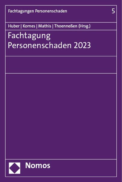 Produktbild: Fachtagung Personenschaden 2023