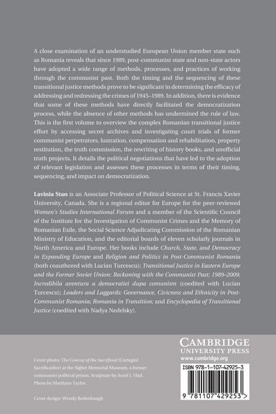 Produktbild: Transitional Justice in Post-Communist Romania