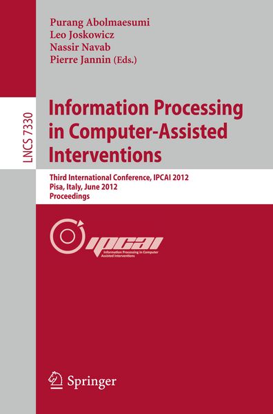 Produktbild: Information Processing in Computer Assisted Interventions