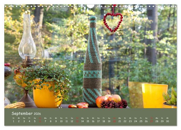 Produktbild: Aus Liebe zum H&auml;keln (Wandkalender 2026 DIN A3 quer), CALVENDO Monatskalender
