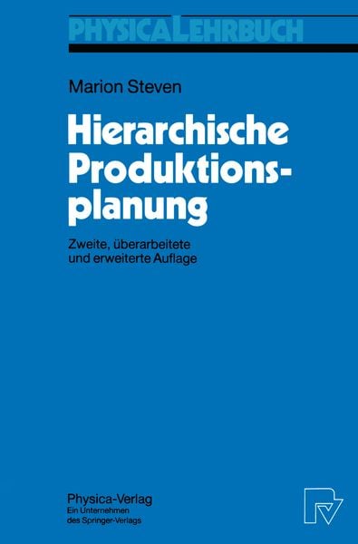 Produktbild: Hierarchische Produktionsplanung