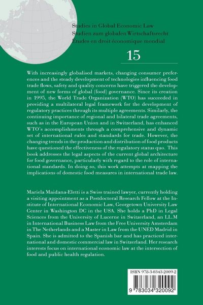 Produktbild: Global Food Governance
